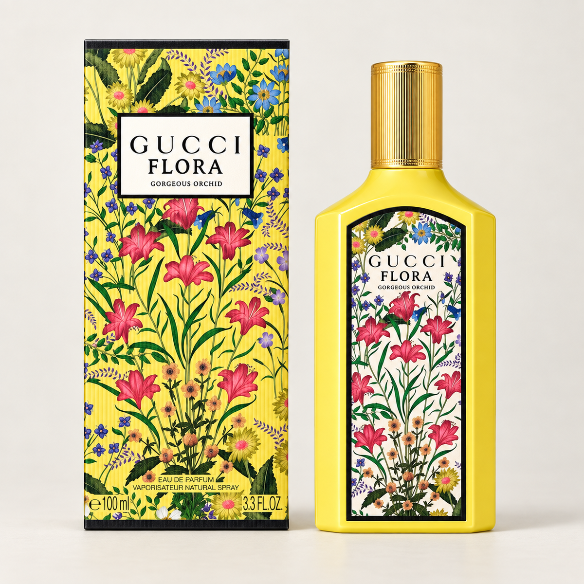 Gucci Flora Gorgeous Orchid Eau de Parfum Spray – 100ml / 3.3 fl. oz.