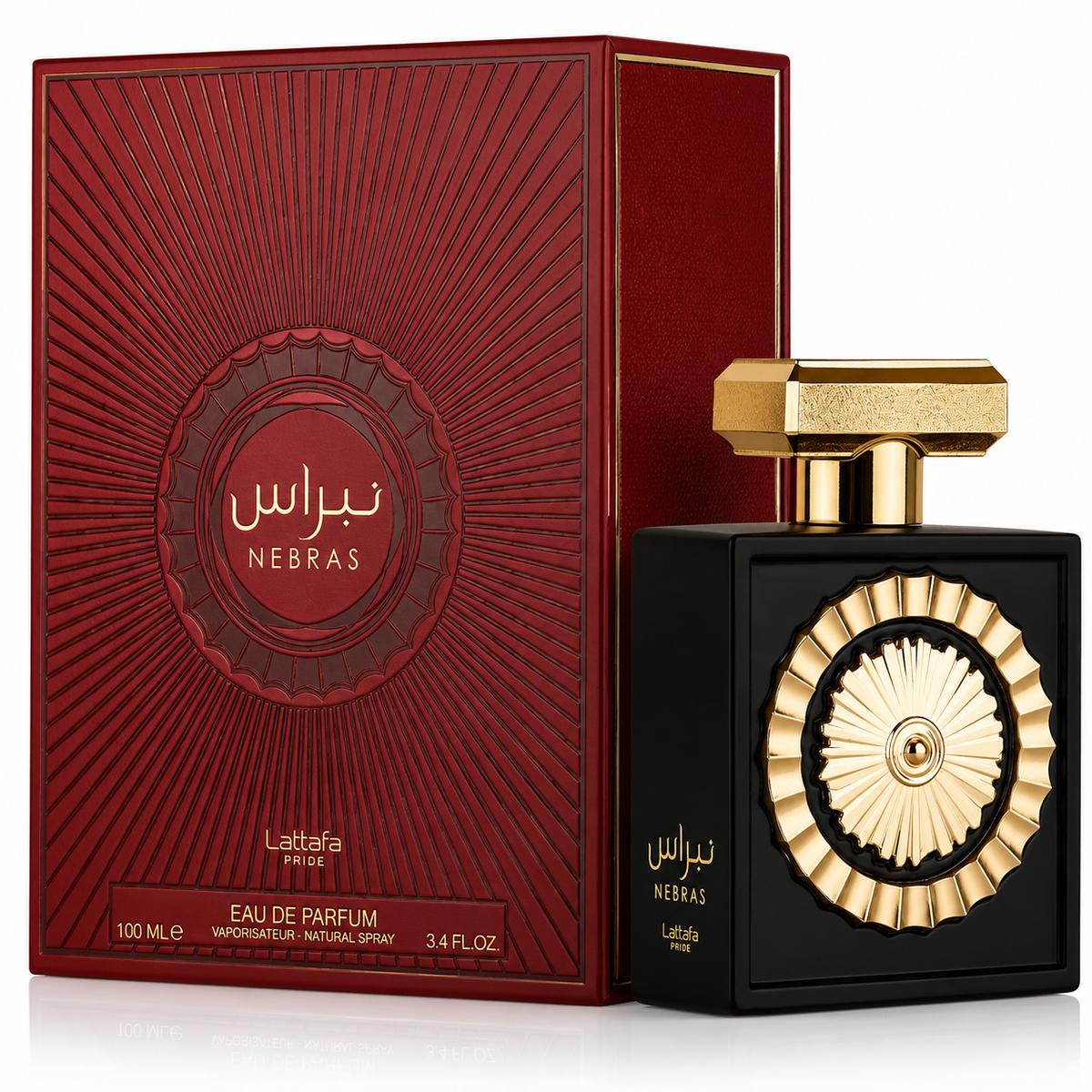 **Lattafa Perfumes Nebras for Unisex Eau de Parfum Spray – 3.4 Ounce / 100 ml**