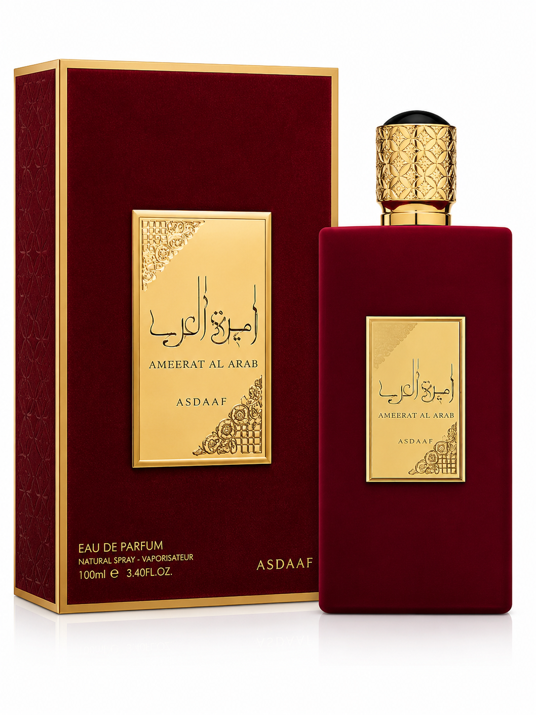 Asdaaf Ameerat Al Arab for Women Eau de Parfum Spray – 3.4 Ounce / 100 ml