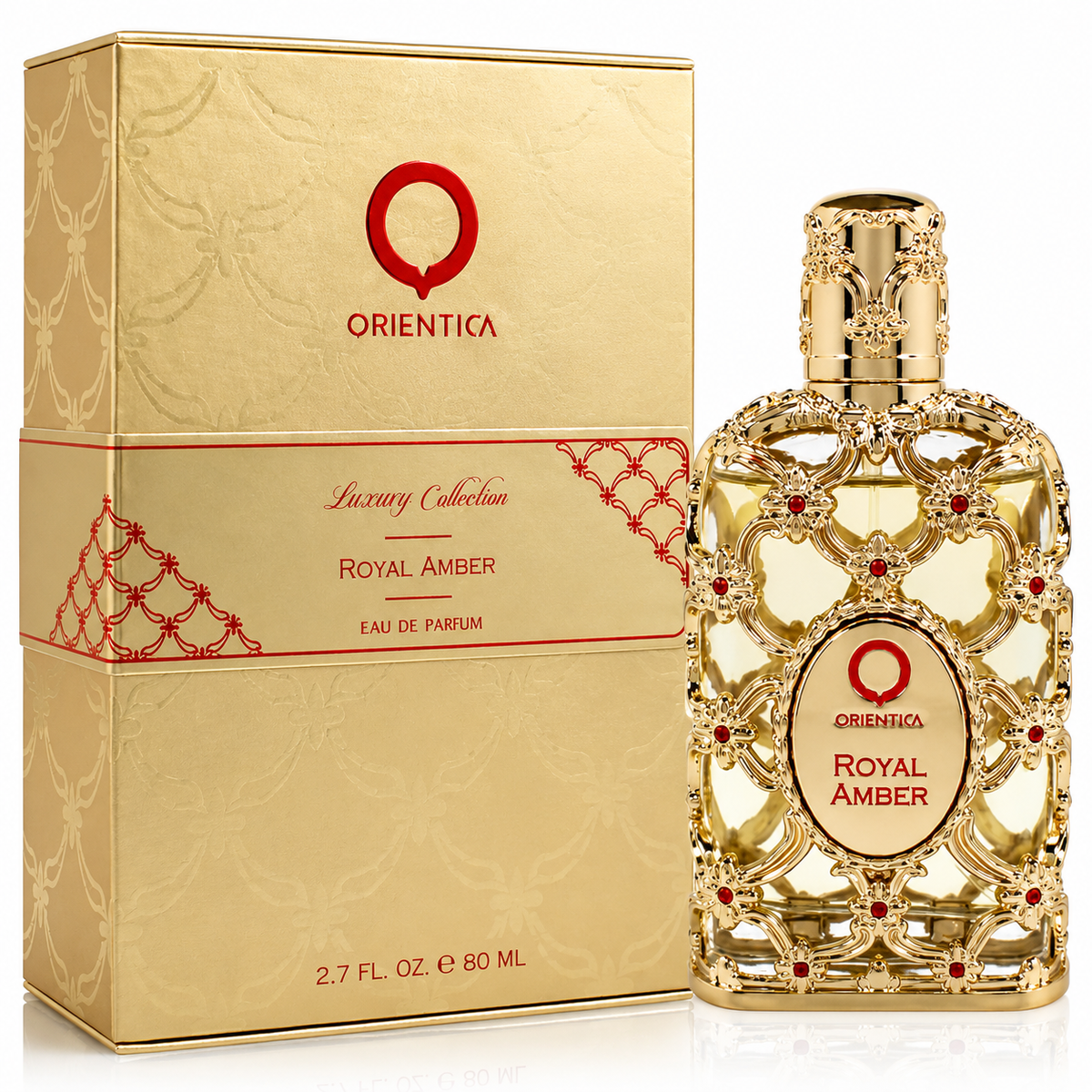 Orientica Royal Amber Unisex Eau de Parfum Spray – 2.7 Ounce / 80 ml