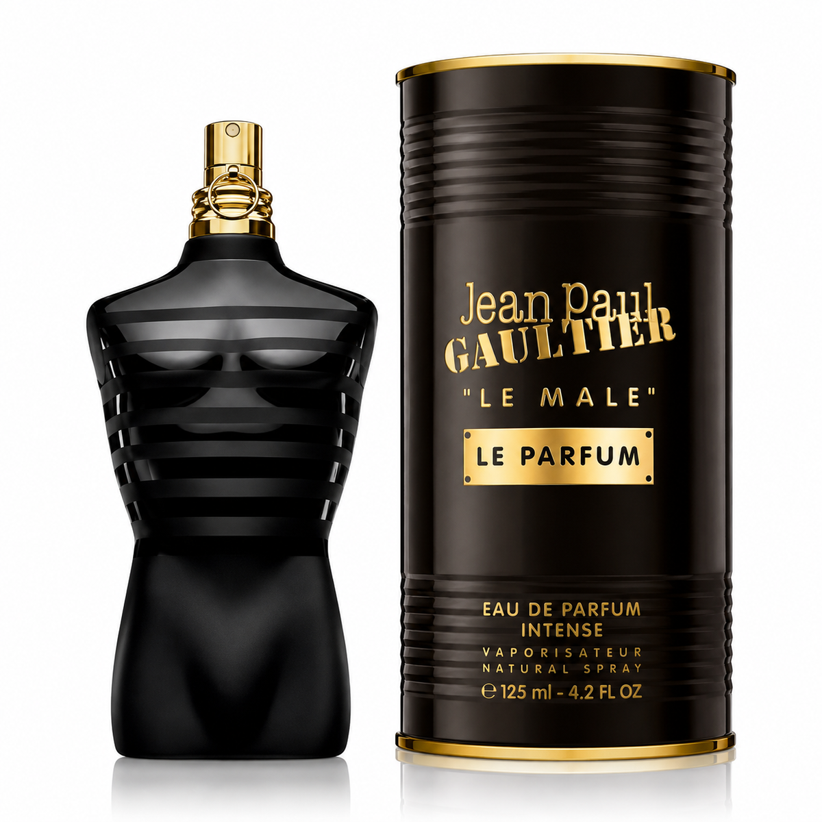 Jean Paul Gaultier Le Male Le Parfum for Men Eau de Parfum Intense – 4.2 Ounce / 125 ml