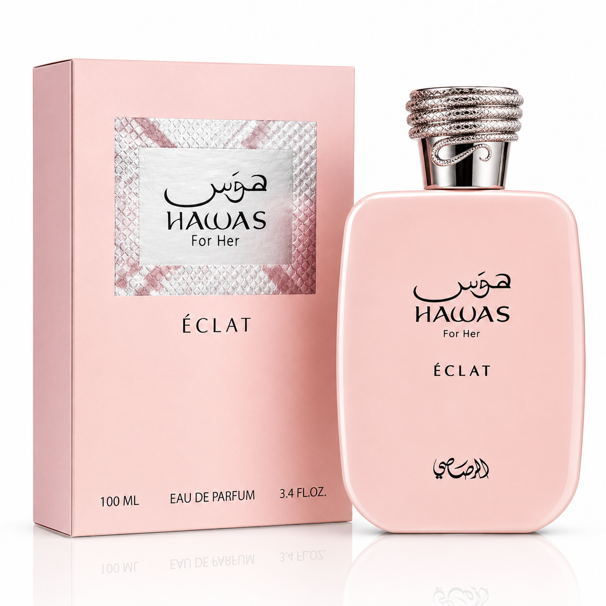 Rasasi Hawas Eclat for Women Eau de Parfum Spray – 3.4 Ounce / 100 ml
