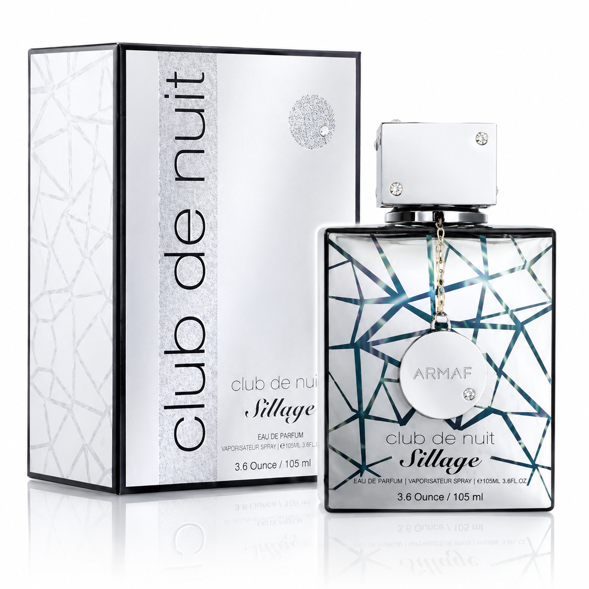 Armaf Club De Nuit Sillage for Unisex Eau de Parfum Spray – 3.6 Ounce / 105 ml