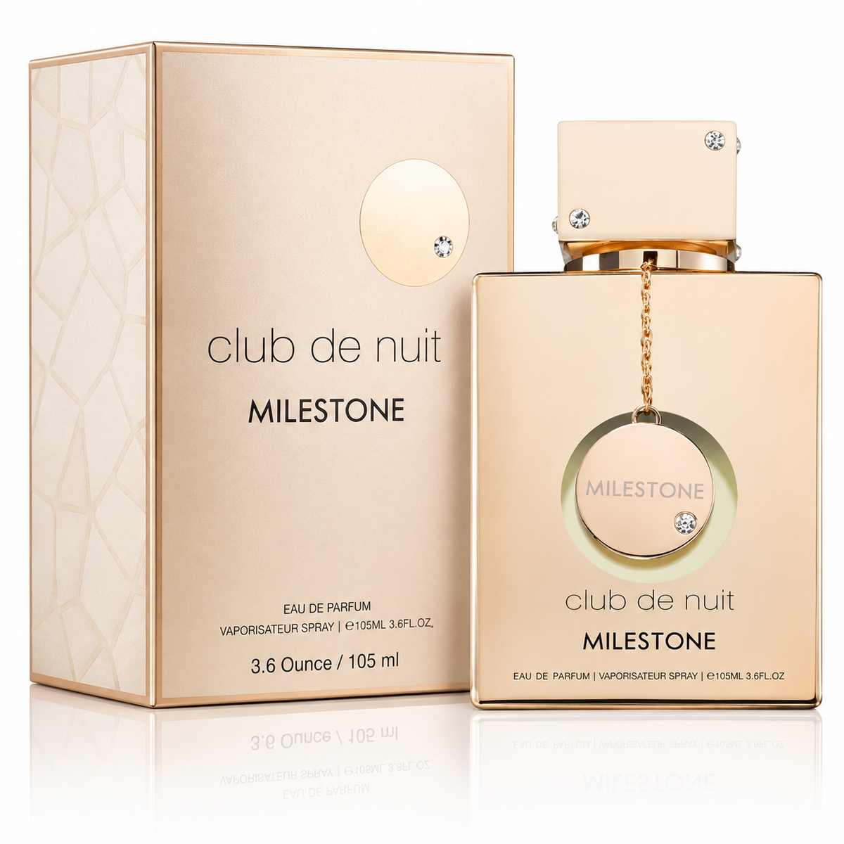 Armaf Club De Nuit Milestone for Unisex Eau de Parfum Spray – 3.6 Ounce / 105 ml