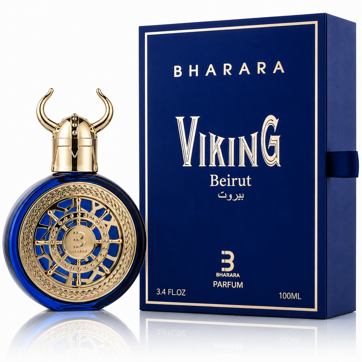 Bharara Viking Beirut for Men Eau de Parfum Spray – 3.4 Ounce / 100 ml