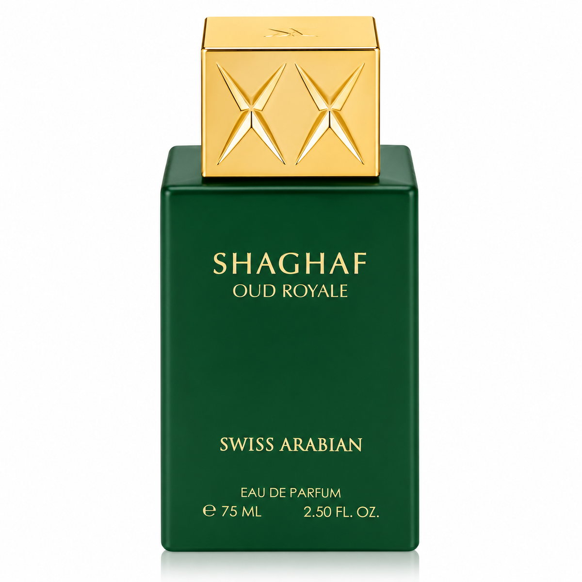 Swiss Arabian Shaghaf Oud Royale Eau de Parfum for Women & Men – 2.50 Ounce / 75 ml