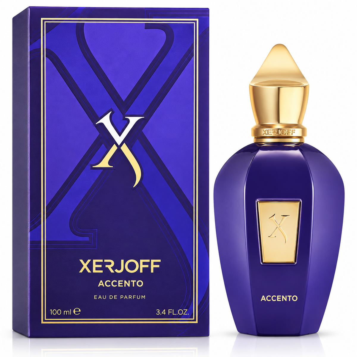 Xerjoff Accento Eau de Parfum Spray for Unisex – 3.40 Ounce / 100 ml