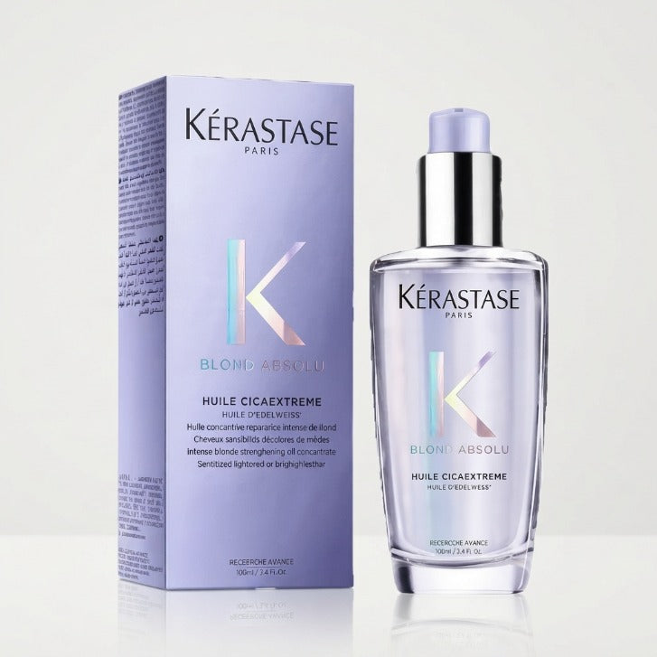Kérastase Blond Absolu Huile Cicaextreme Blond Beautifying Oil – 3.4 oz / 100 ml